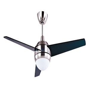 MT.Edma 52in TRIDEN Ceiling Fan (Black Champagne + Remote Control &amp; Lampu Hias