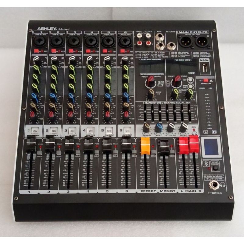 Mixer Ashley Selection 6 Mixer Audio 6 Channel