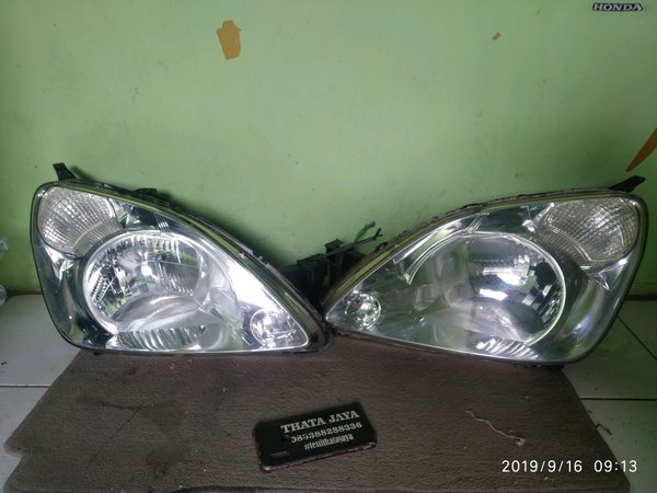 headlamp crv 2003 lampu depan crv 2003