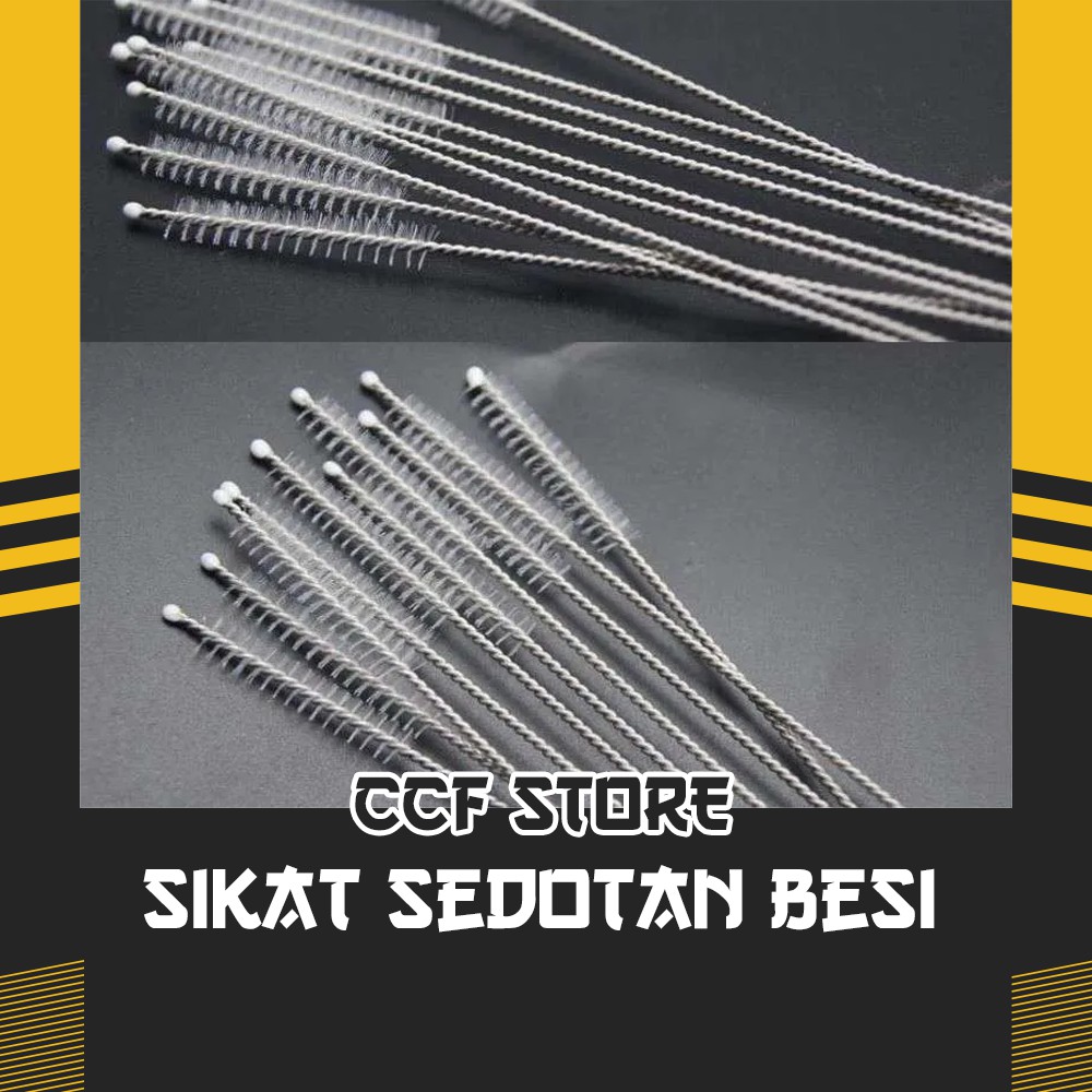 

SIKAT SEDOTAN BESI STAINLESS BRUSH PEMBERSIH SEDOTAN DOT BAYI SERBAGUNA MURAH