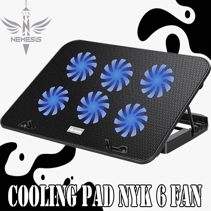 Cooling Pad NYK X3 Winterstorm 6 LED FAN