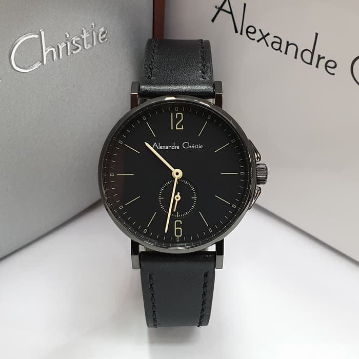 JAM TANGAN WANITA ALEXANDRE CHRISTIE AC 8458 LEATHER ORIGINAL GARANSI RESMI 1 TAHUN