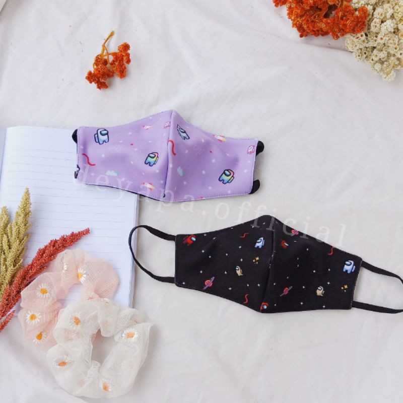 Masker kain (Among Us)