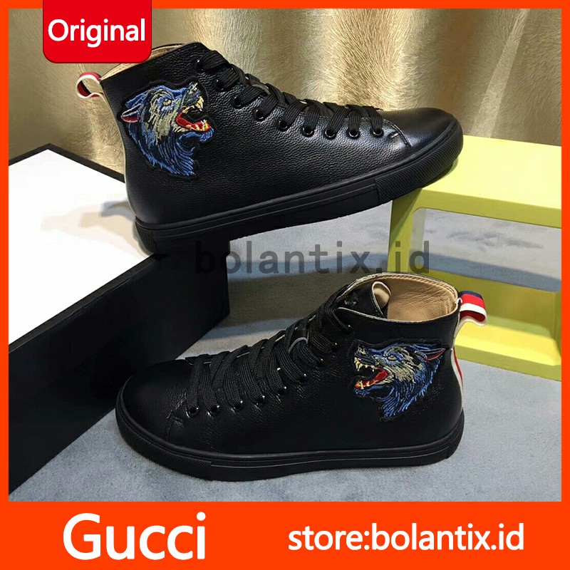 gucci wolf head shoes