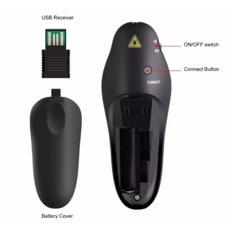 wireless presenter mtech MT-016 pointer