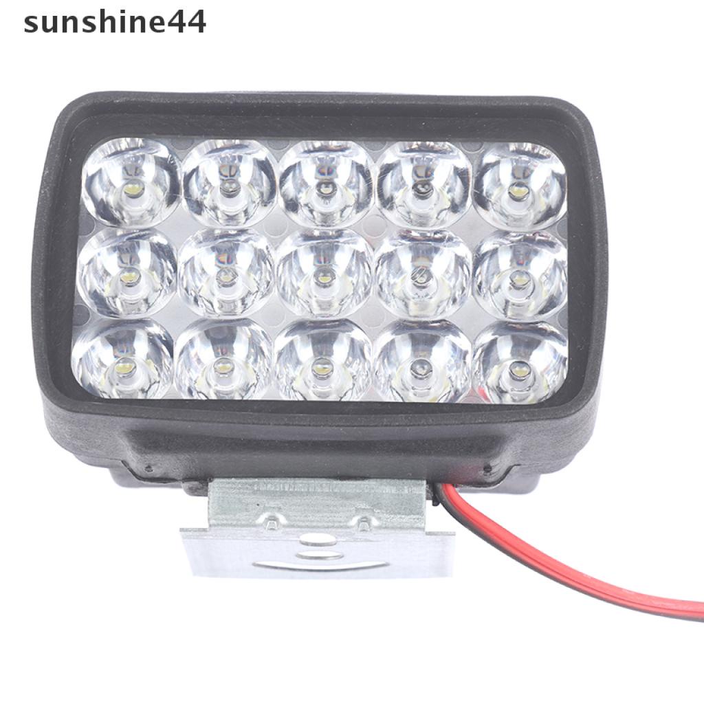 Sunshine Lampu Sorot 15 LED 1000LM Untuk Motor ATV Skuter