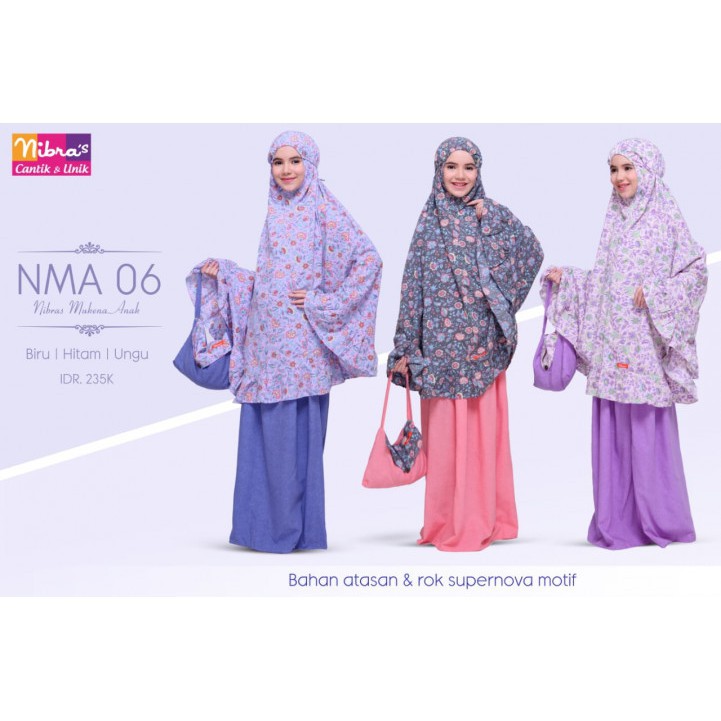 mukena ANAK nibras NMA 06 #READY #FREEONGKIR