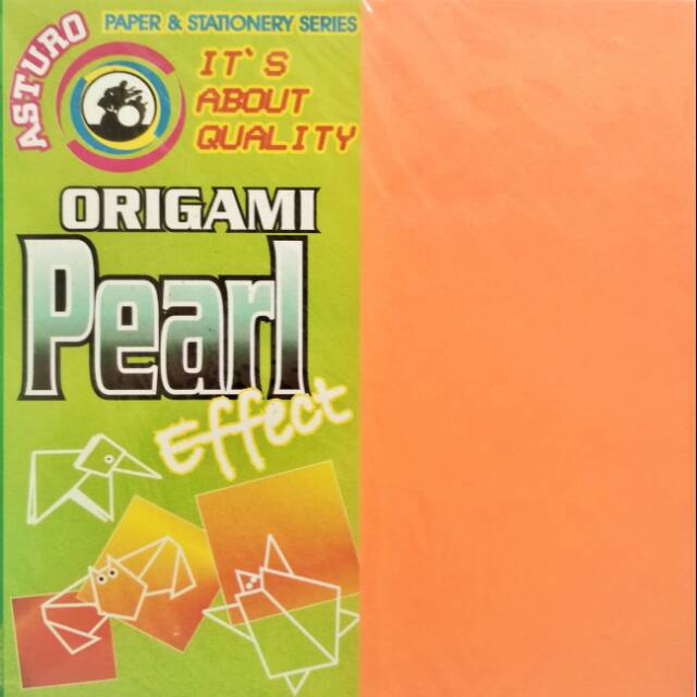 

Origami Asturo Pearl Effect Mutiara 16x16 cm