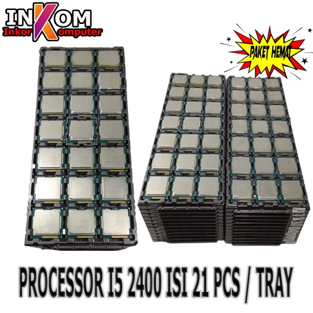 Processor Procie Intel Core i5 2400 LGA 1155 isi 21 pcs per Tray