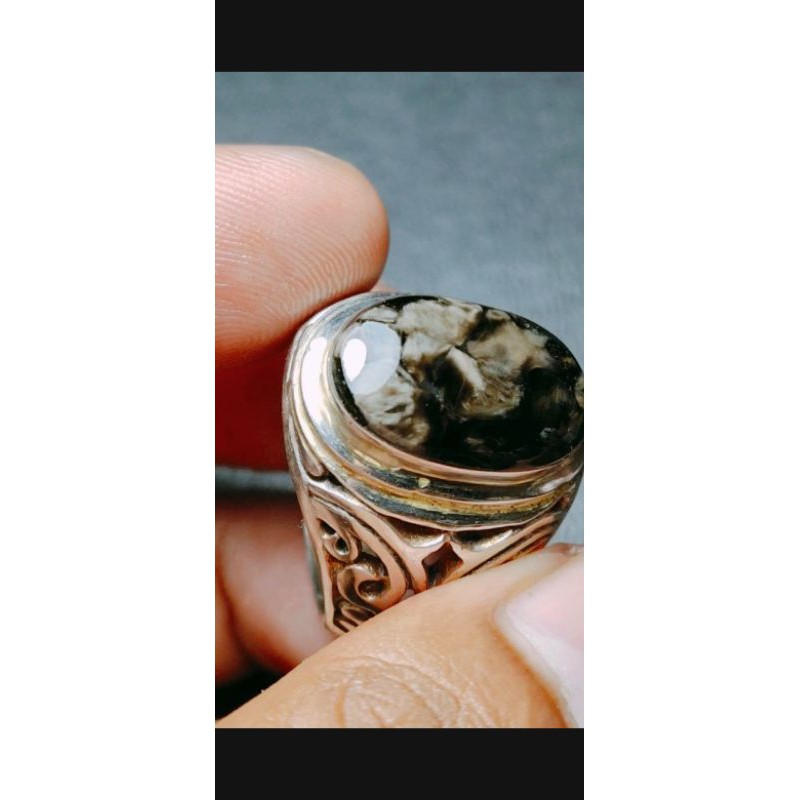 BATU AKIK BULU MACAN LUMAJANG