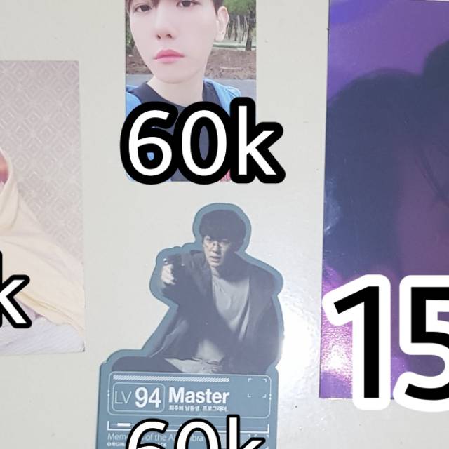 (BOOKED)RARE Standee chanyeol exo memories of alhambra ost album soundtrack