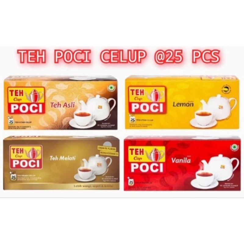 Jual Poci Teh Celup Isi 25 Sachet Shopee Indonesia 0369