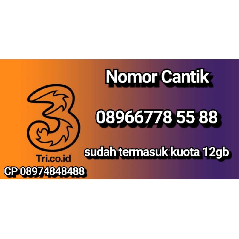 Nomor Cantik Tri