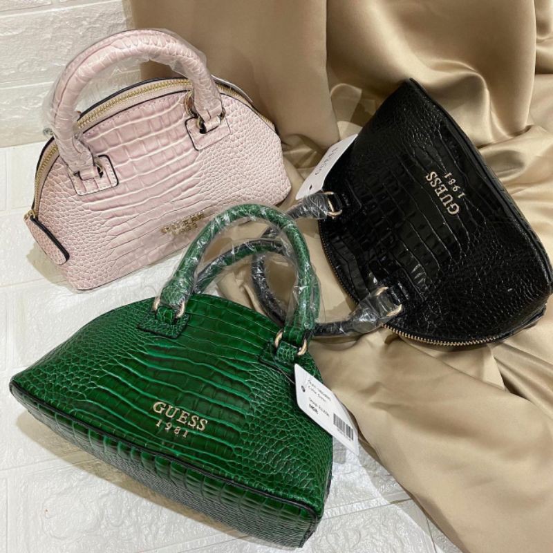 GUESS Alma mini croco