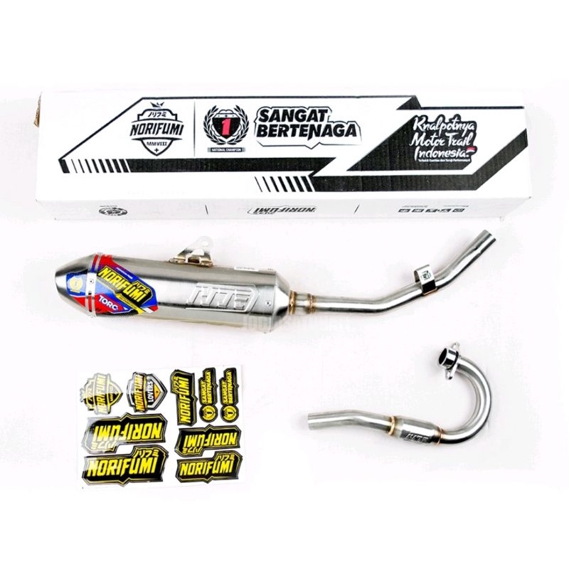 Knalpot Kenalpot NORIFUMI TORC CRF 150 ORIGINAL
