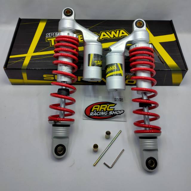 Skok tabung TAKEGAWA merah 32 cm shock shockbreaker 320 mm sok CB tabung atas