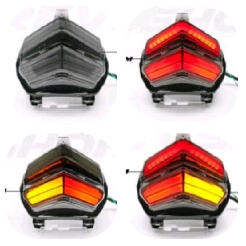 Lampu stop CBR250RR CBR 250 RR CBR150 K45 R CBR 150 K45R 3 in 1