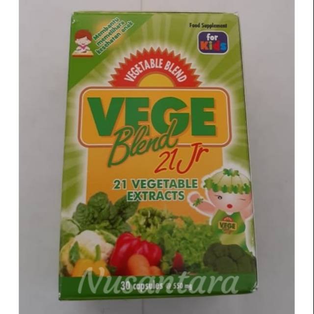 VegeBlend 21Jr vegetable blend ekstrak 21 sayur