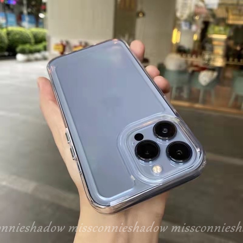 Soft Case Bahan TPU Shockproof Untuk iPhone 7Plus 8Plus 11 12 13 Pro MAX XS MAX 7 8 XR X SE 2020