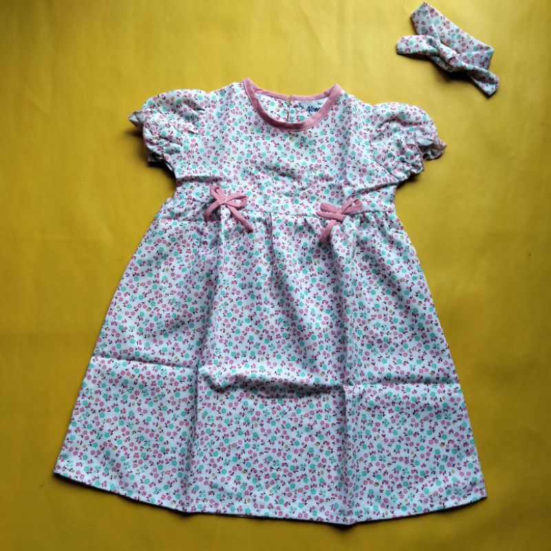 dress bayi / baju dress anak perempuan 6 bulan -3 tahun