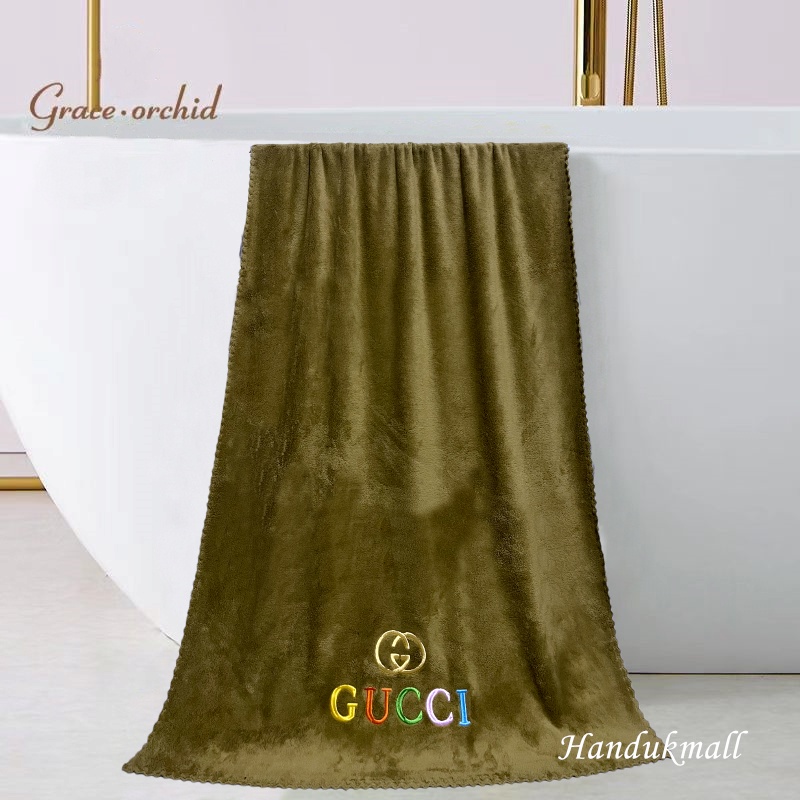 Handuk Mandi Dewasa Unisex 70x140cm Kamar Mandi Katun Menyerap Air Mozaik Terang Ohana Aren