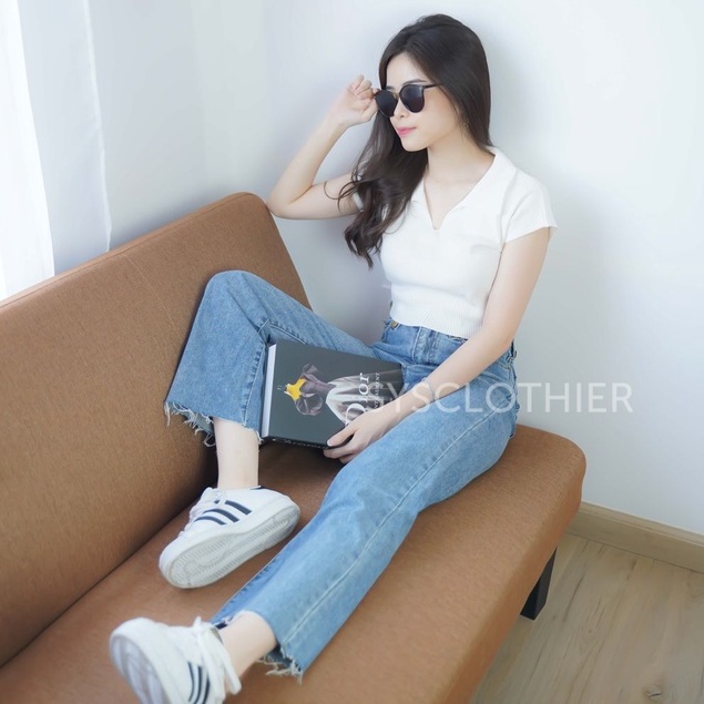 CELANA JEANS WANITA JACOB PREMIUM KULOT