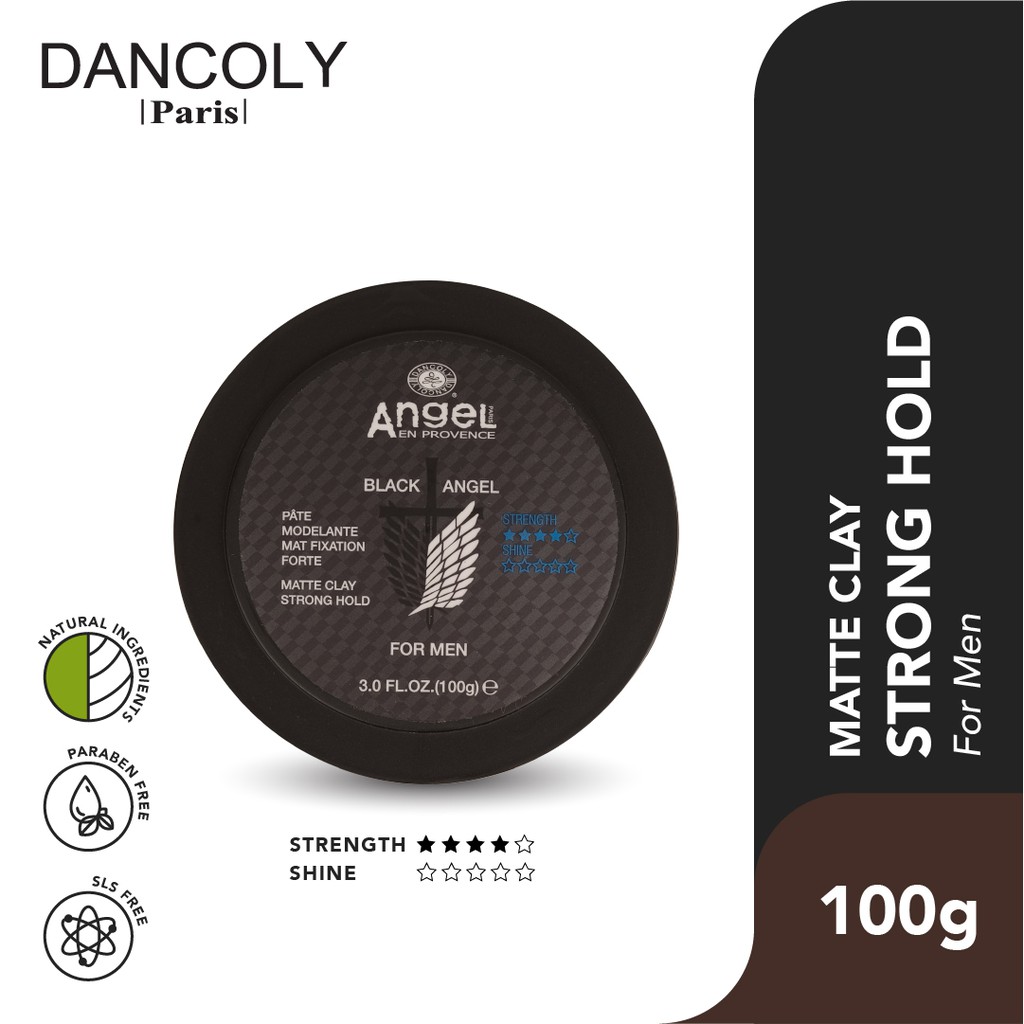 

Dancoly Black Angel Matte Clay Strong Hold 100gr