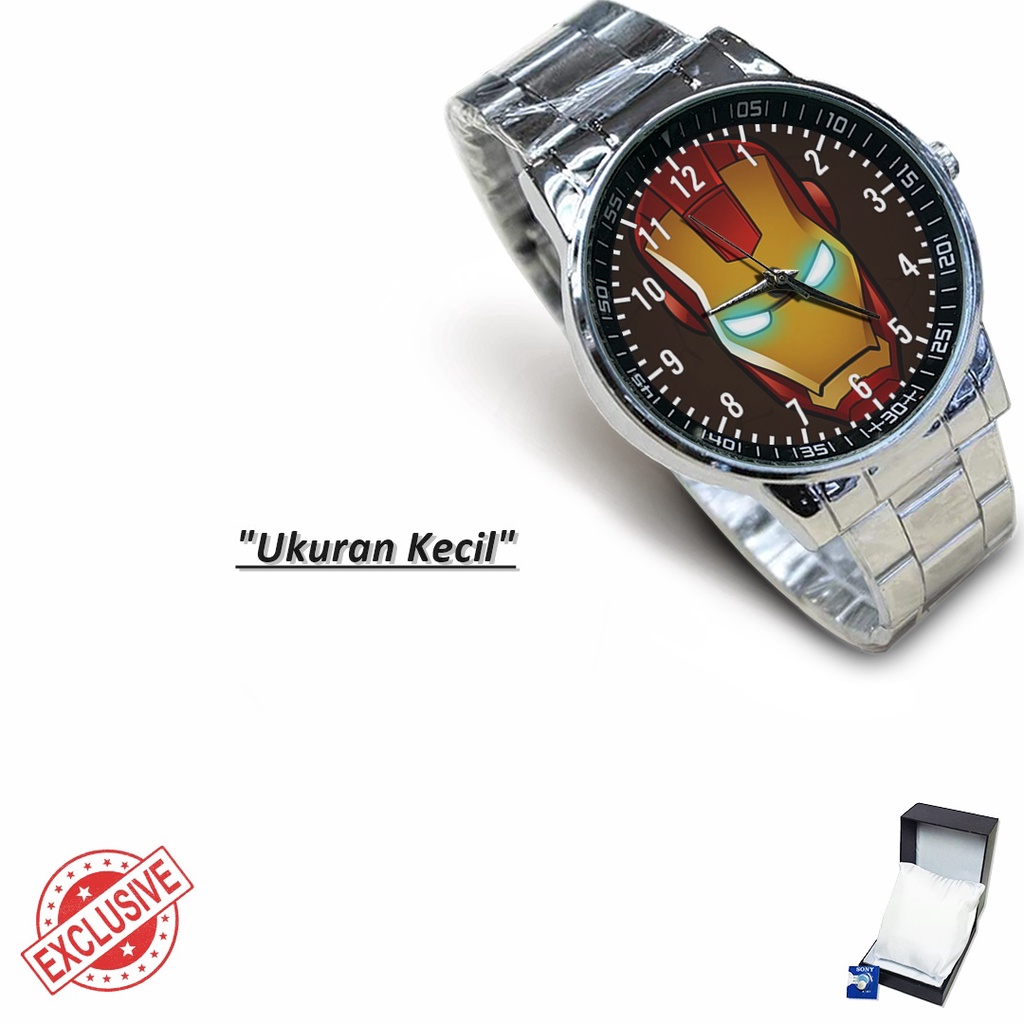 Jam Tangan Rantai Couple IRON MAN (Nice)