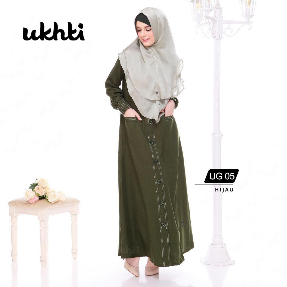 Gamis polos/gamis elegan marvel premium original by ukhti