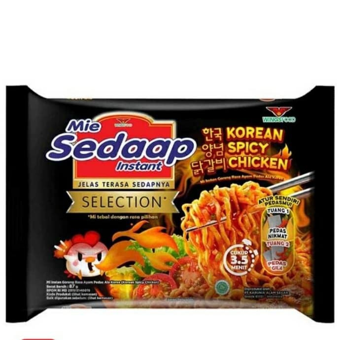 

Mie Sedap Korean Spicy Chicken