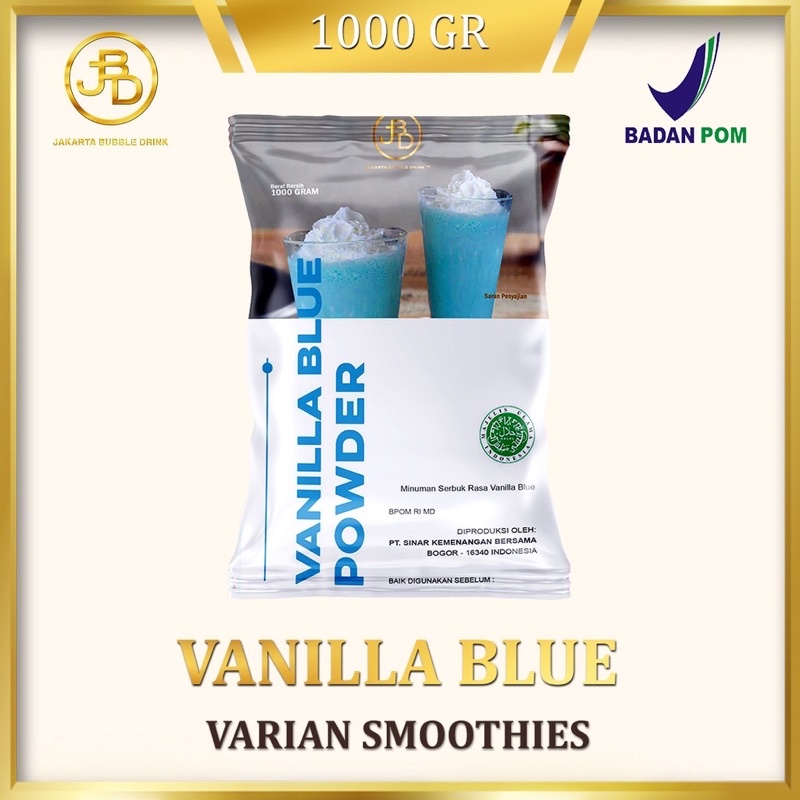 

JBD / Vanilla Blue Powder / Jakarta Bubble Drink