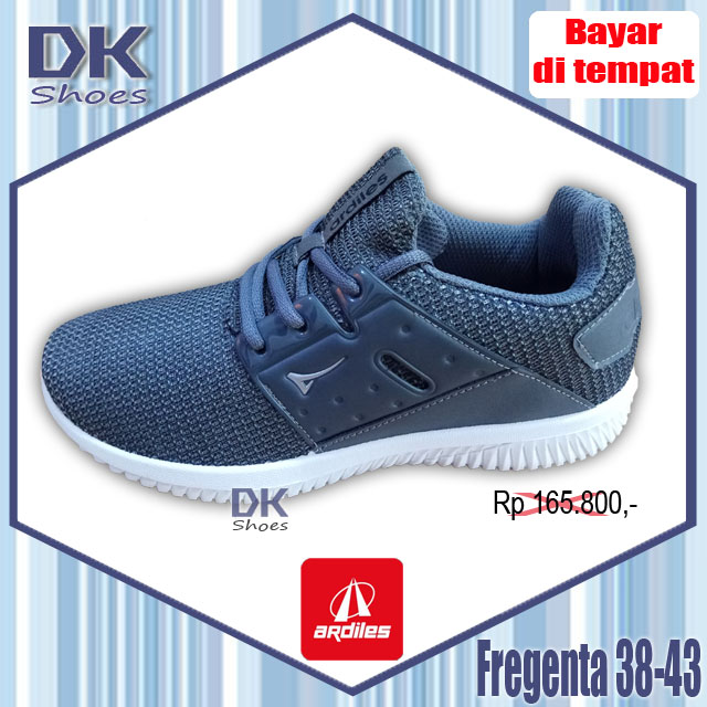 DK Shoes - NEW Ardiles Fregeta 38-43 / Sepatu Pria Grey