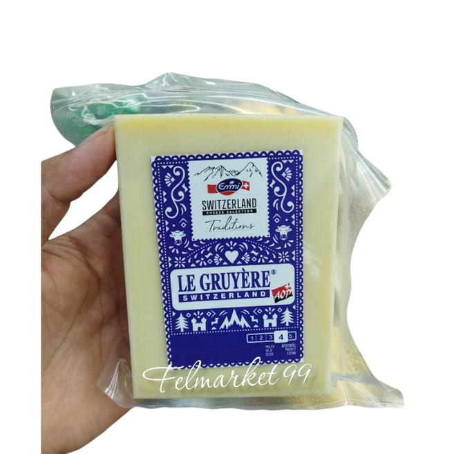 

keju emi Le gruyere partion cheese Switzerland | 200 grm