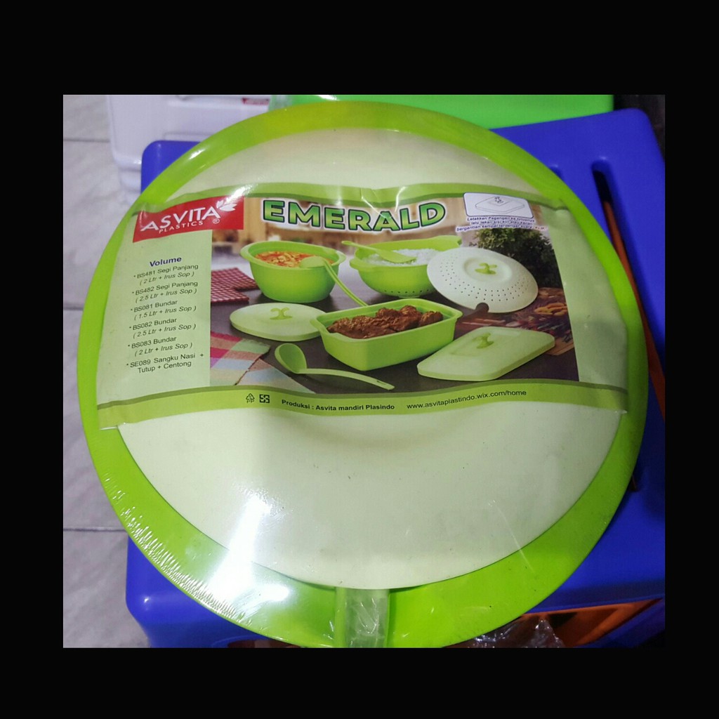 WADAH SAJI ASVITA 083 / TEMPAT SAYUR 2 LITER / BASI