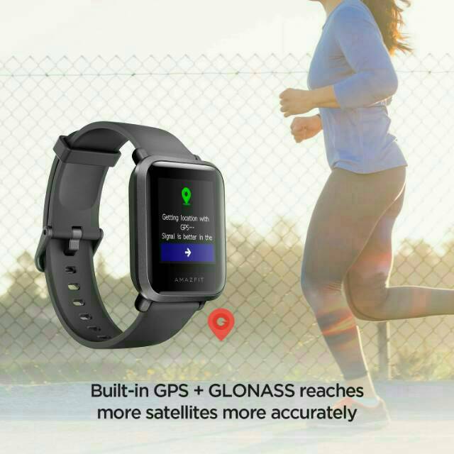 Xiaomi Amazfit BIP S Smartwatch AON Display-GPS & Waterproof - Garansi Resmi