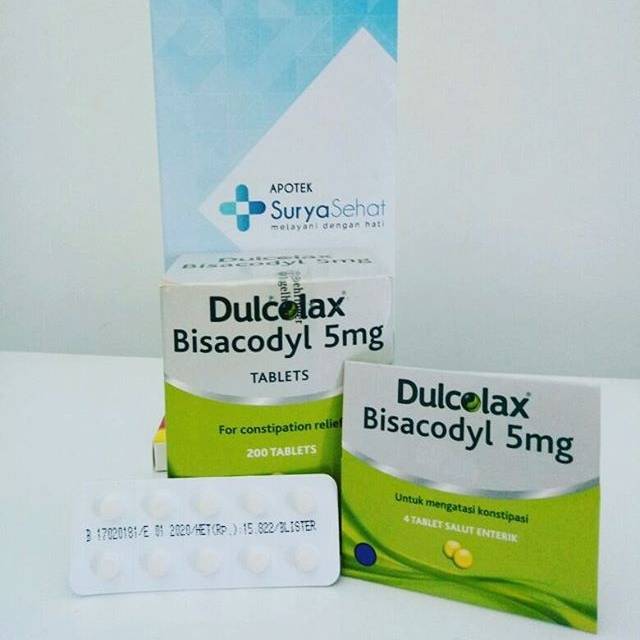 DULCOLAX Tablet obat sembelit/konstipasi