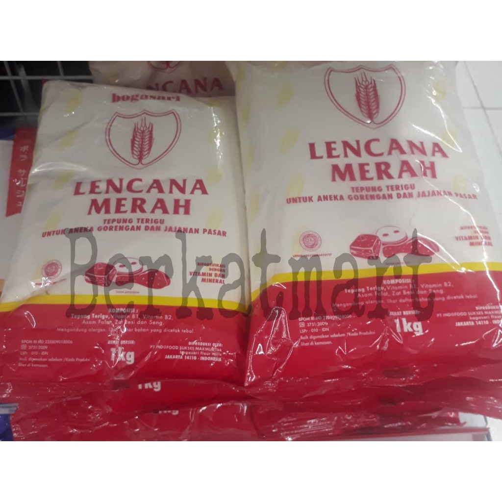 LENCANA MERAH TEPUNG TERIGU Kemasan Ekonomis 1 Kg