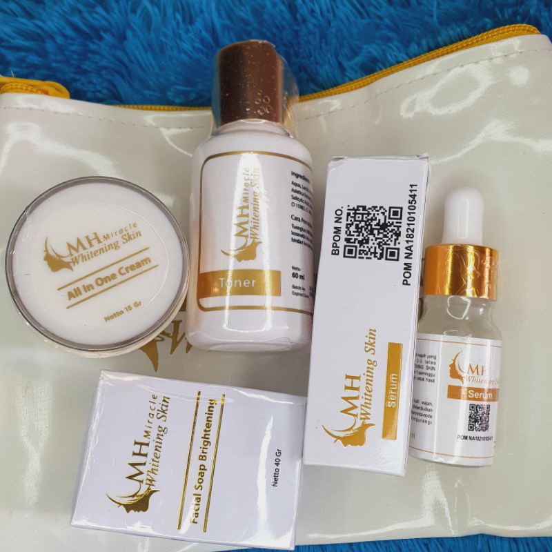 PERAWATAN KOMPLIT MH MIRACLE WHITENING SKIN