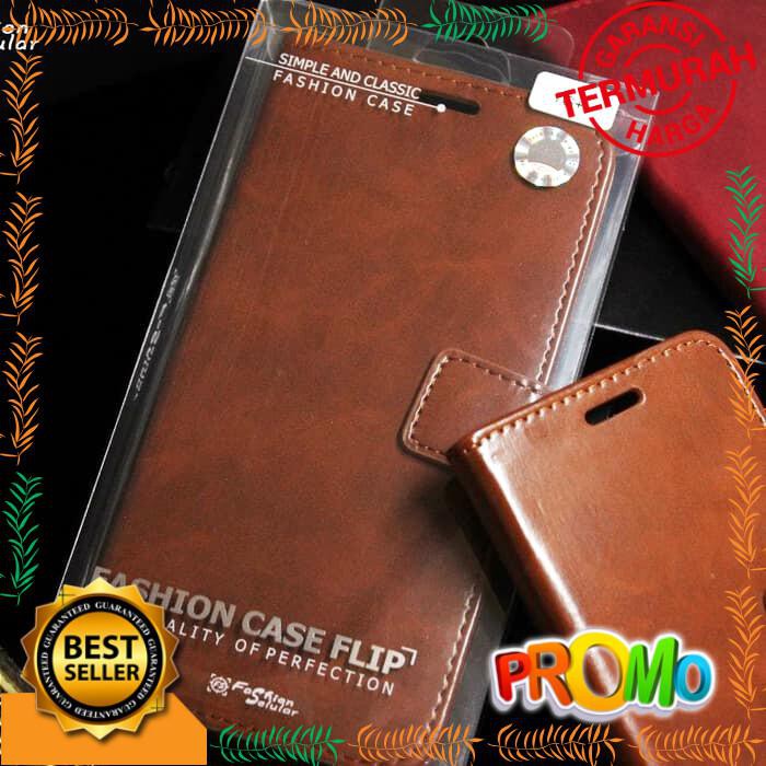 FLIP COVER KULIT CASE SAMSUNG J5 2016 BOOK