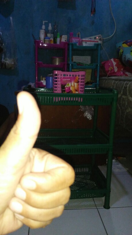 Rak Serbaguna Susun 3 / Rak Bumbu Ukuran Besar