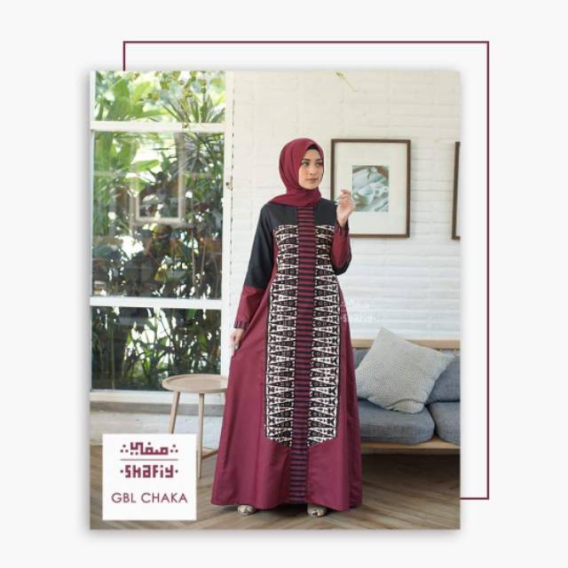 Gamis Etnik Batik Shafiy GBL Chaka