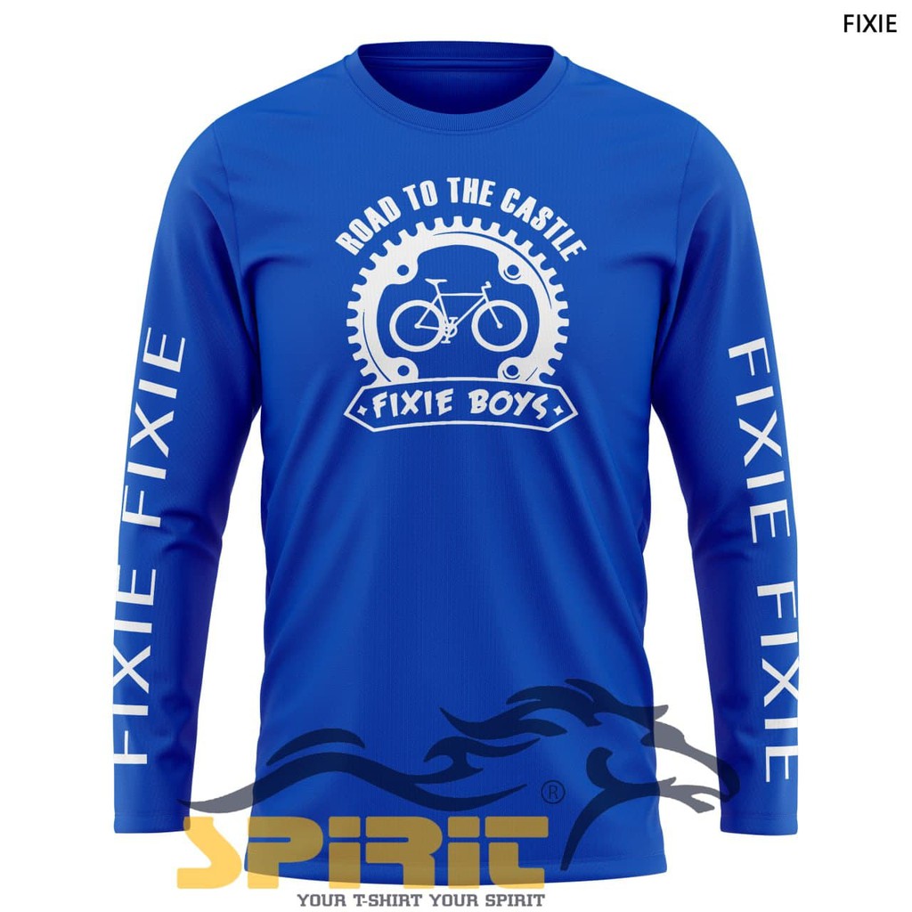 Kaos Pria Distro Atasan SEPEDA Lipat MTB Pakaian Panjang Original Sprit T-shirt Murah