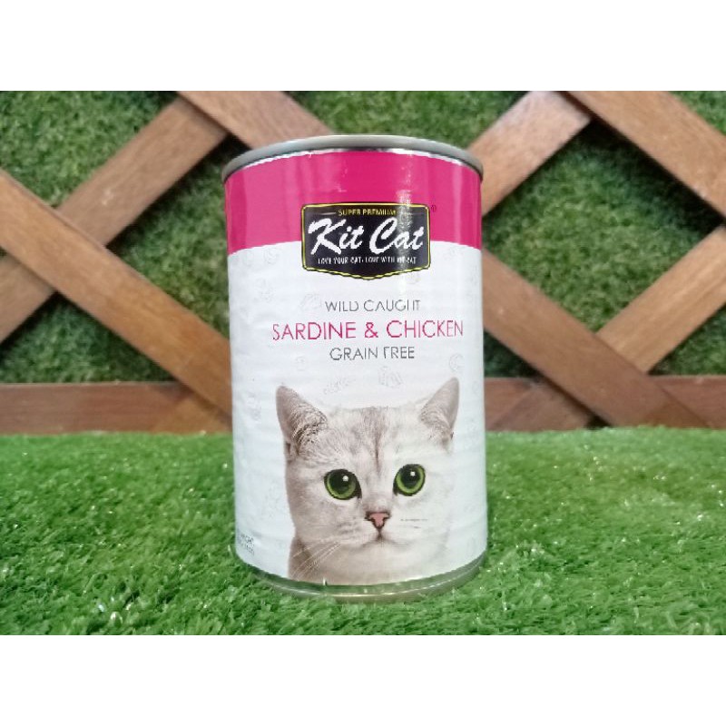 Kit Cat Makanan Basah Kucing Kaleng 400Gr
