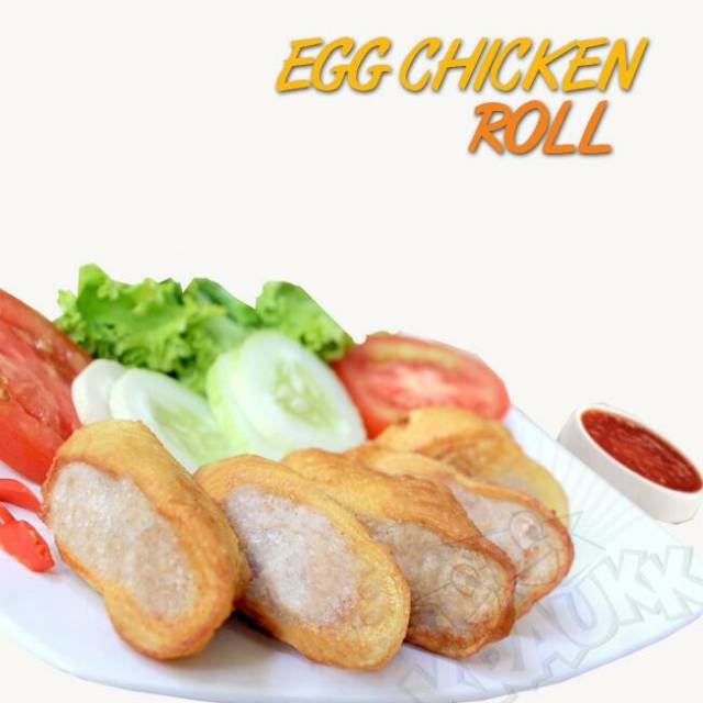 

Egg Chicken Roll Kraukk Frozen Food Non MSG
