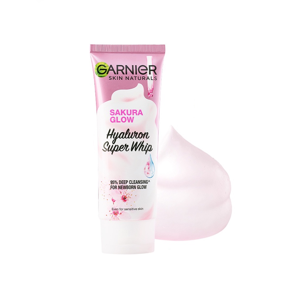 Garnier Facial Foam (Bright Complete/Pure Active/Sakura Glow)