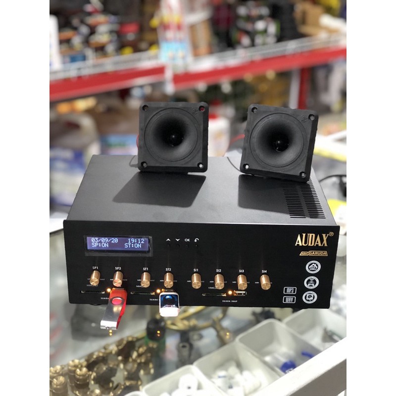 Promo Harga Murah  AMPLI AUDAX AXM GARUDA MESIN PANGGIL WALET 3 SUARA WALET