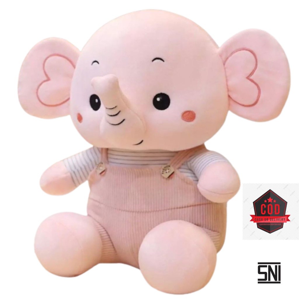 BONEKA GAJAH PAKE BAJU/BONEKA GAJAH IMUT