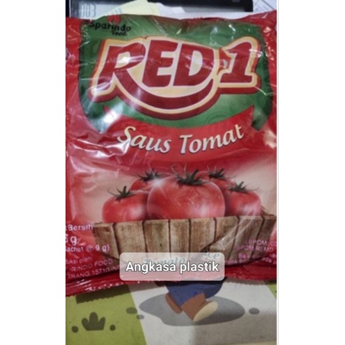 

saos tomat sachet red 1 isi 25 x 9gr