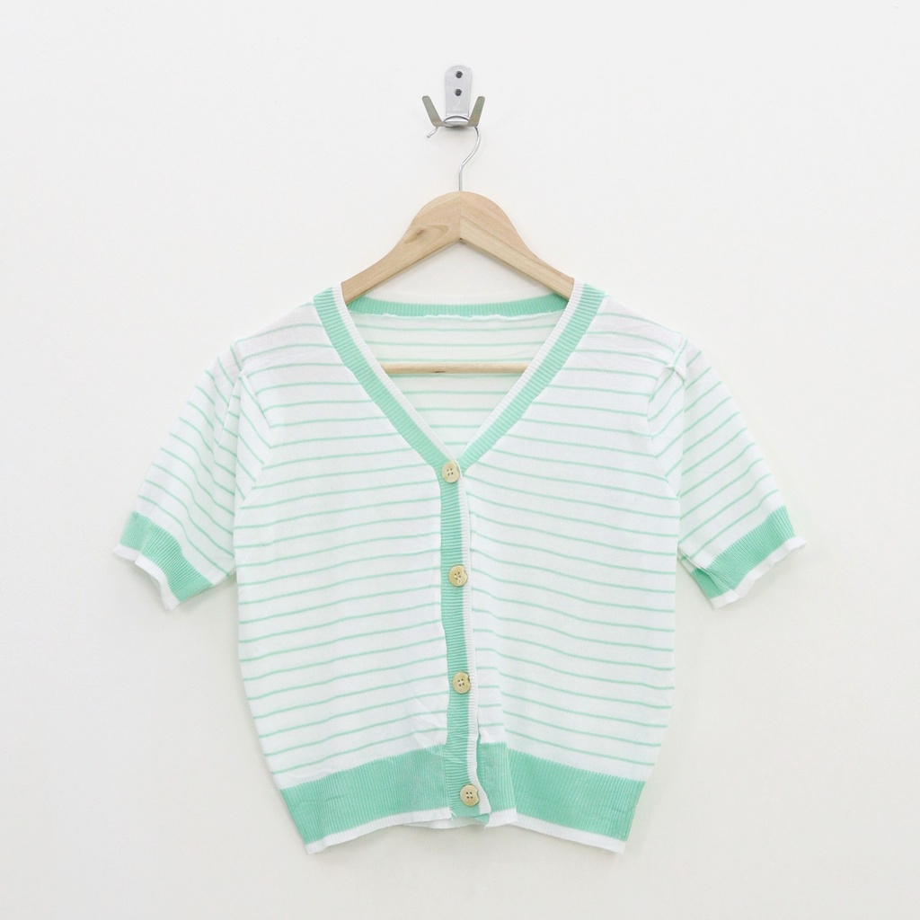 Ledy stripe knit top -Thejanclothes