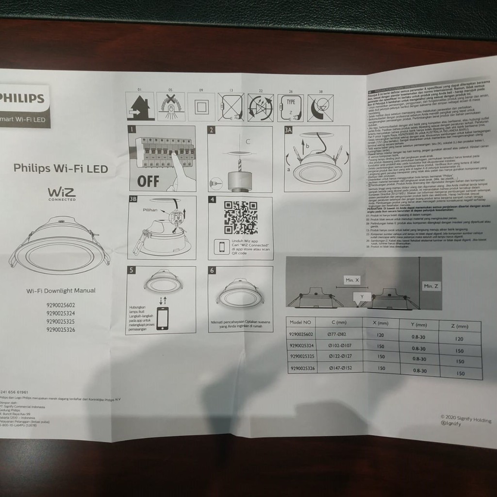 PHILIPS Smart WiFi LED Downlight 17W 6&quot; D150 - Dimmable Wiz Connected